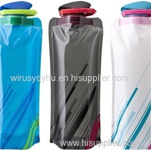 Plastic Bag Portable Folding Water Bottle