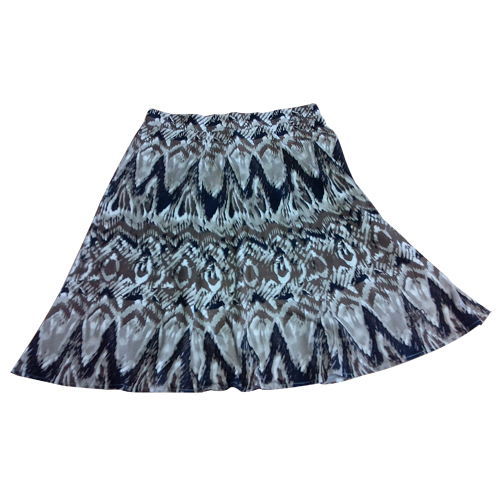 Ladies Overall Printed Skirt