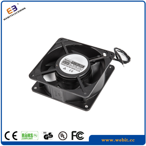 black axial flow oiliness fan