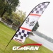 strong polyester fabric printed Racing Air FPV Flag 340cm