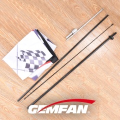 Gemfan strong polyester fabric printed Racing Air FPV Flag 340cm