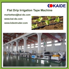 Flat Drip Irrigation Tape Making Machine