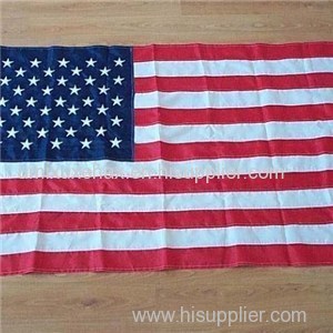 High Quality Embroided 210D Nylon Us American Flag
