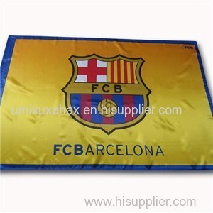 Hot Selling Oem Polyester Printing Promotion Football Flag