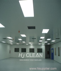 Modular cleanroom project construction