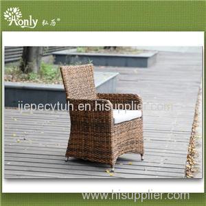 Wicker Rattan High Back Bistro Sofa Chairs