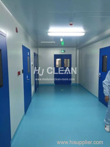 Pharmaceutical modular cleanroom project