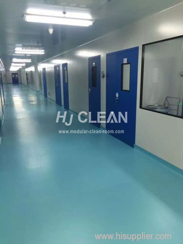 Pharmaceutical modular cleanroom project