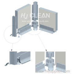 High quality clean room aluminum profile manufacturer