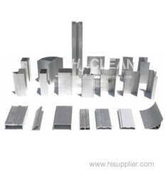 Aluminum profile for clean room project