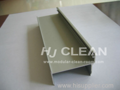 Aluminum profile for clean room project