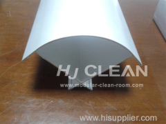 Aluminum profile for clean room project