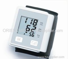 digital wrist type blood pressure monitor with CE ISO FDA