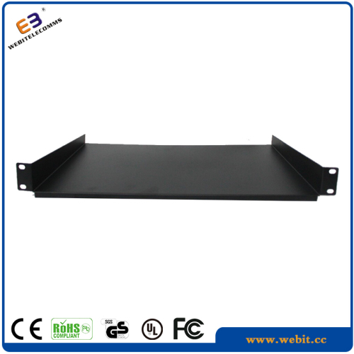 1U network cabinet shelf