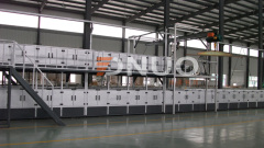 Fiberglass color gelcoat tile forming machine by china supply