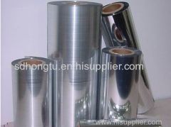 PET aluminum laminated film used as surface material