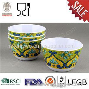 Custom Melamine Bowl Set