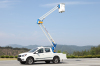 Aerial work platform pick up mounted man lift. bucket lift bucket crane insulated aerial platform