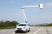 Aerial work platform pick up mounted man lift. bucket lift bucket crane insulated aerial platform