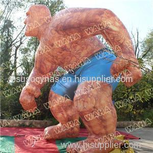 Inflatable Rock Stone Man Inflatable Movie Charactor Customized