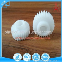 Small Plastic Spur Gear with Custom Tooth