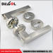 China manufacturer stainless steel solid lever apartment room door handles modern