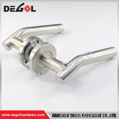 Best selling stainless steel tube lever type solid and hollow door handle
