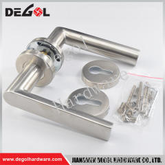 Manufacturers in china stainless steel solid lever jiangmen high quality door handle
