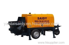 High pressure mortar spray concrete pump for sale