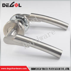 China manufacturer stainless steel solid type room hardware door handle