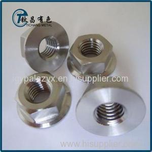 JIS B1190 Titanium Flanged Hex Nuts