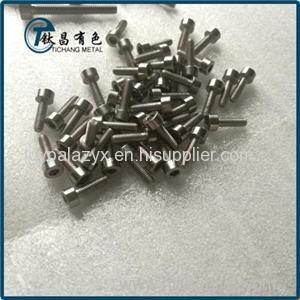 GR12 Titanium Alloy Hex Socket Bolts & Screws