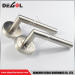 China manufacturer stainless steel solid interior internal external door lever handle on rose