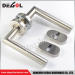 Best selling double sided stainless steel tube lever type main door handle