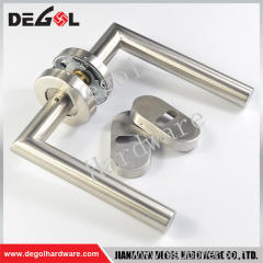 China manufacturer double sided stainless steel brass modern door handles
