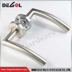 China manufacturer stainless steel tube lever apartment casted door lever handle