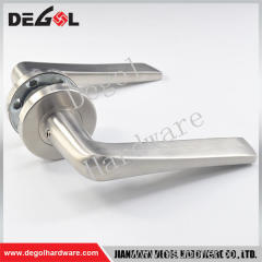 Best selling stainless steel solid type door handle with low price