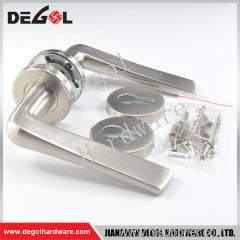 Best selling stainless steel solid type door handle with low price