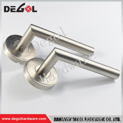 China manufacturer stainless steel tube type room entry door handle
