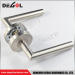 China manufacturer stainless steel tube lever residential industrial stainless steel door handle