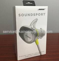 Bose SoundSport Bluetooth Wireless Citron In-ear Stereo Headphones Factory Sealed