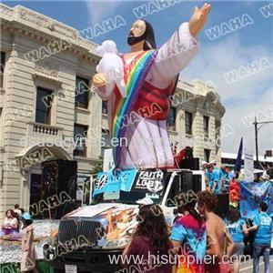 4m High Inflatable Jesus For Christmas Exhitbiion Inflatable God