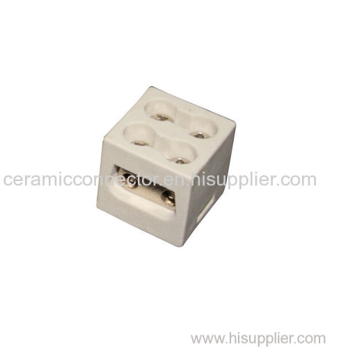 Ceramic material terminal blocks