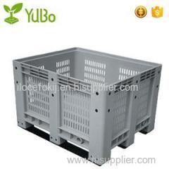 1200*1000mm 100% Virgin HDPE Vented Plastic Pallet Bin