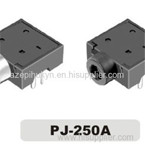 2.5mm 3 Pole DIP 5 Pin Audio Jack