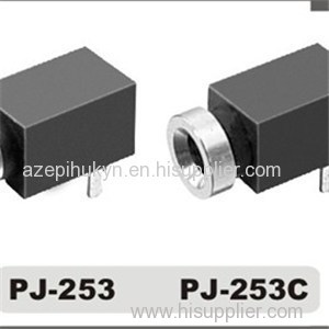 2.5mm 3 Pole DIP 3 Pin Audio Jack