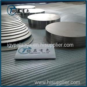 ASTM B265 Titanium Round Sheets