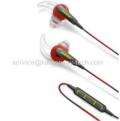 New Bose SoundSport In-Ear Wired Stereo Earphones Power Red With Apple Control