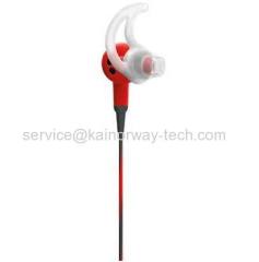 New Bose SoundSport In-Ear Wired Stereo Earphones Power Red With Apple Control