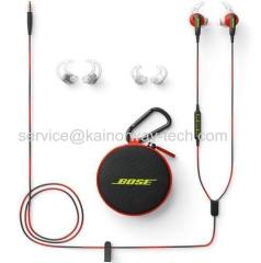 New Bose SoundSport In-Ear Wired Stereo Earphones Power Red With Apple Control